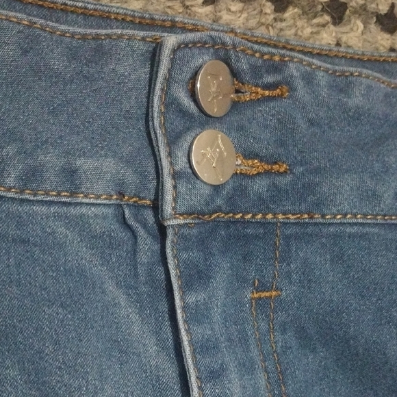 Stylish Blue Ankle-Length Women's Jeans - Picture 4 of 14